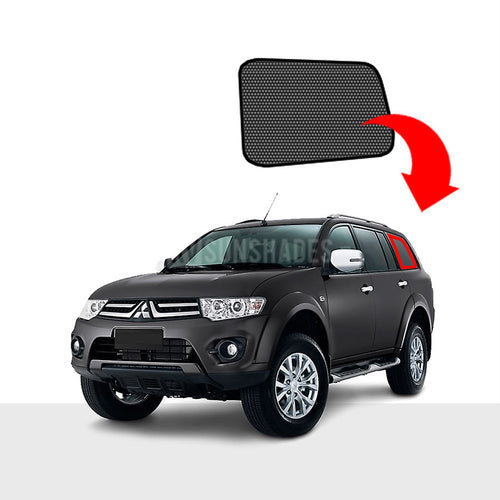 Mitsubishi Pajero Sport Window Sun Shade Challenger 2008-2015 [Quarter Window] - RVSUNSHADES