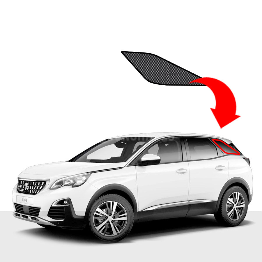 PEUGEOT 3008 WINDOW SHADES 2016 2ND GEN