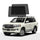 Toyota Landcruiser 200 series window shades