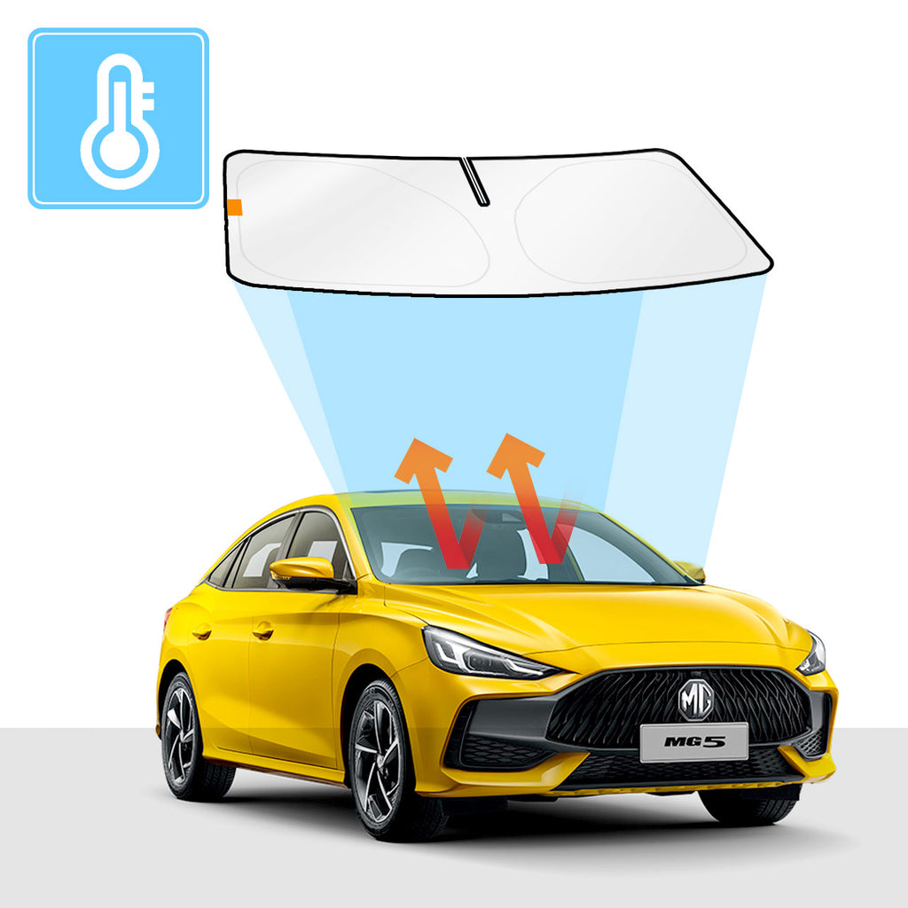 MG 5 Windshield sun shade