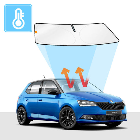 Skoda Fabia Windshield sun shade