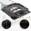 Heavy-duty Car Swivel Seat Base Turntable 360 Degree Rotatable Swivel Stool RV Camper Boat Bus MPV 4 Gear YS