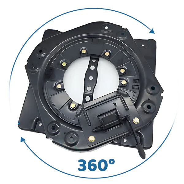 Heavy-duty Car Swivel Seat Base Turntable 360 Degree Rotatable Swivel Stool RV Camper Boat Bus MPV 4 Gear YS