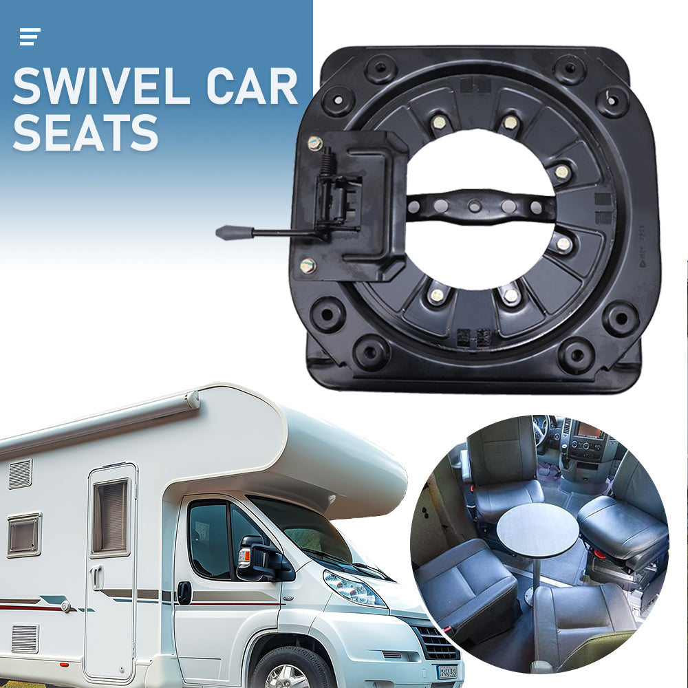 Heavy-duty Car Swivel Seat Base Turntable 360 Degree Rotatable Swivel Stool RV Camper Boat Bus MPV 4 Gear YS