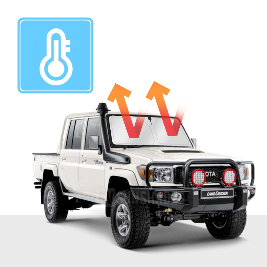 TOYOTA Landcruiser 70 Series Solar Screen Sun Shades