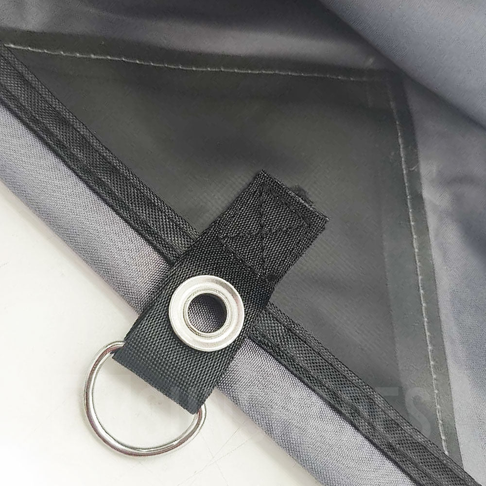 Waterproof screen caravan awning