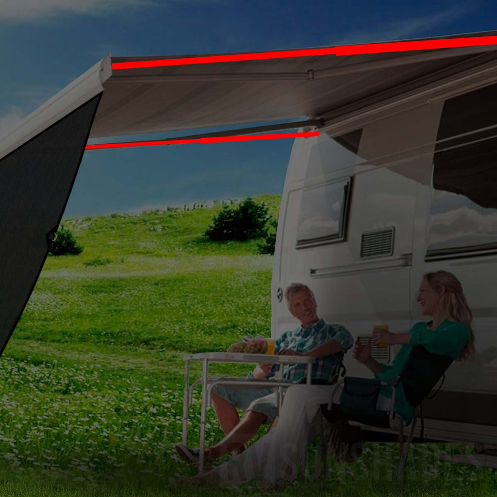 caravan awning end bar
