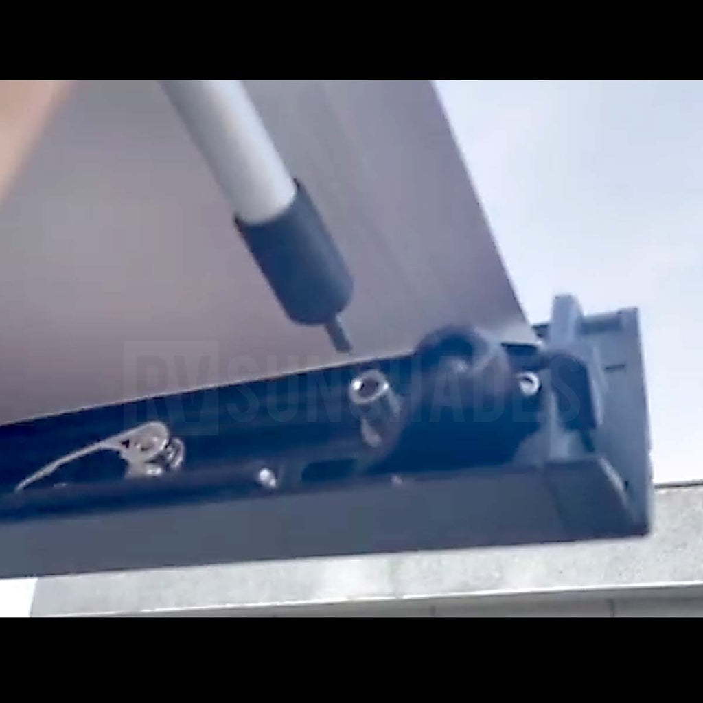 caravan awning end bar