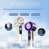 Handheld Jet Fan 5-Speed Cool Air Brushless Portable Fan 4000mAh USB Rechargeable