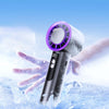 Handheld Jet Fan 5-Speed Cool Air Brushless Portable Fan 4000mAh USB Rechargeable