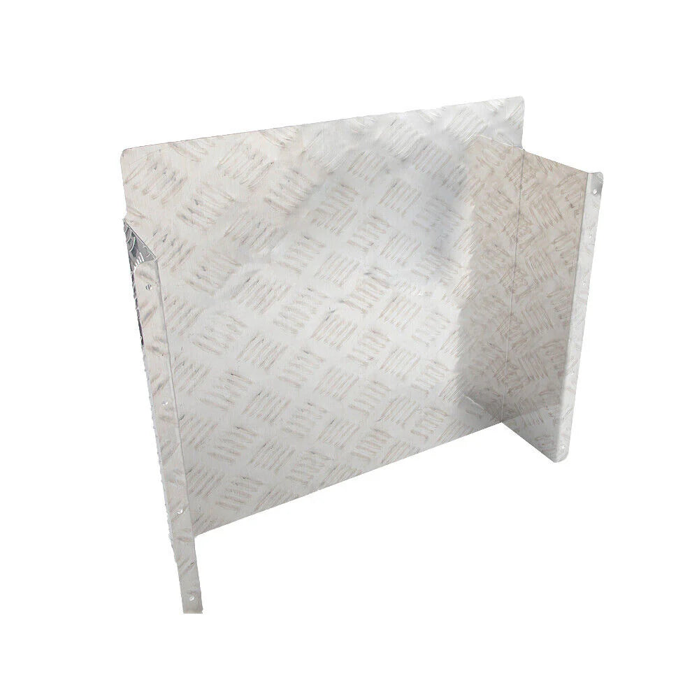 Diesel Heater Fuel Tank Protector Cover 2mm Aluminium 10L 15L Silver YS