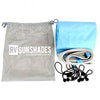 Waterproof Privacy Screen For Caravan Rain Shield (2.40x1.75m) For 9FT Awning (Add-on Or Use Alone)